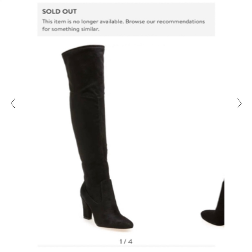 Ivanka Trump Sarena Thigh High Boots Size 7